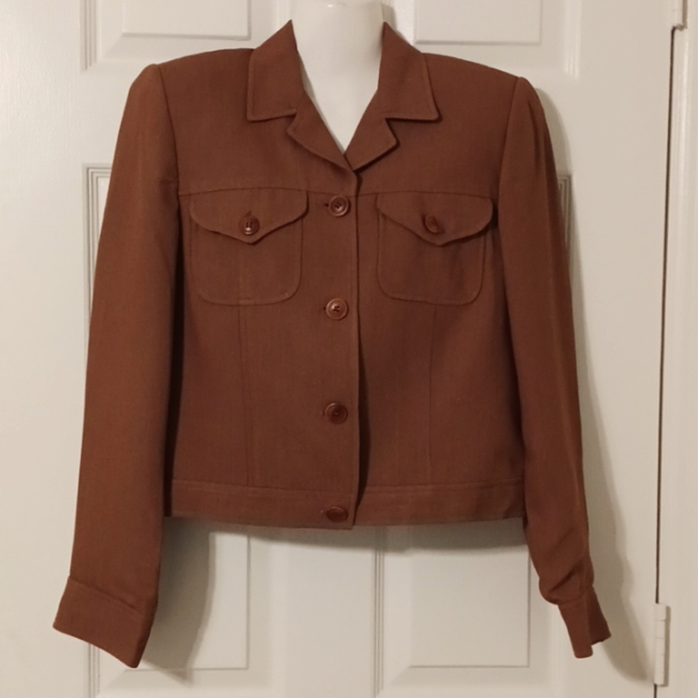 Gruppo Americano Brown Jacket Size 6